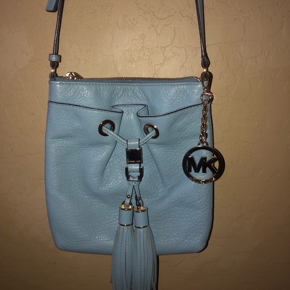 Light blue Michael Kors crossbody